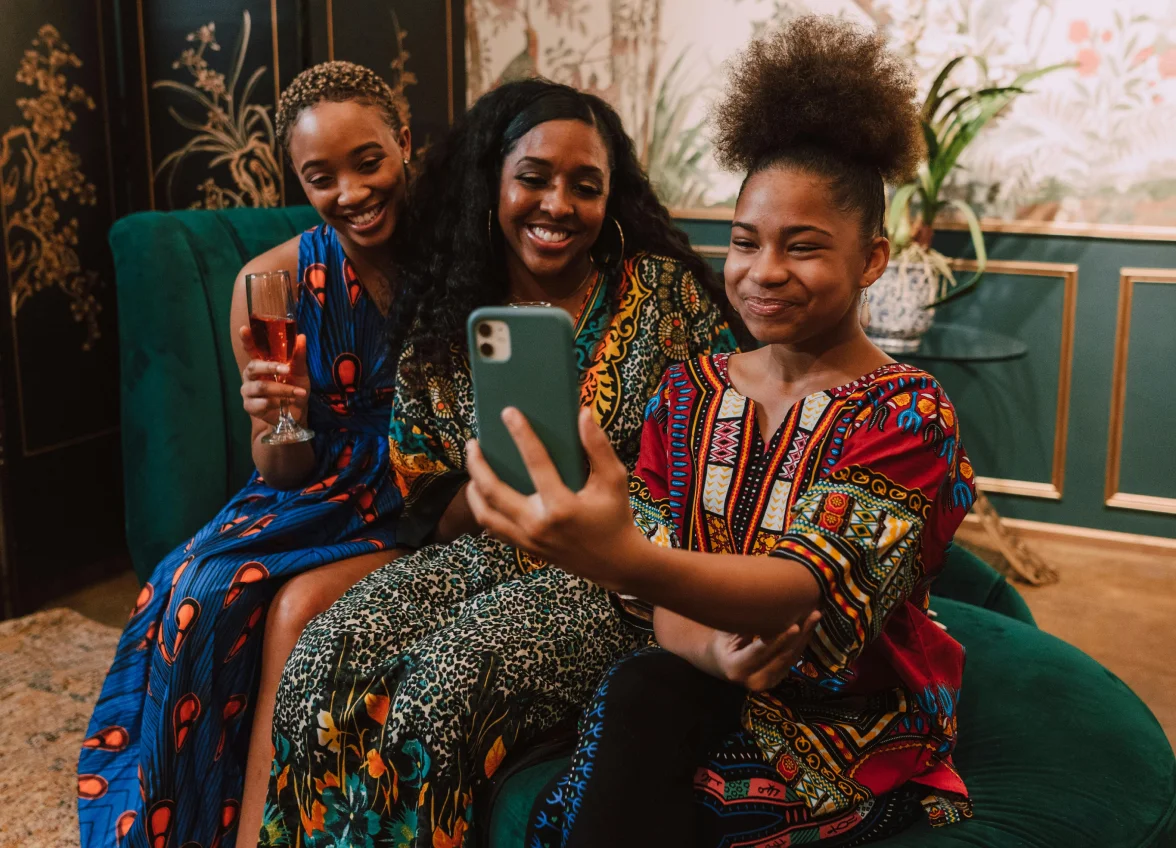 Ad-frican community members celebrating cultural heritage and achievements